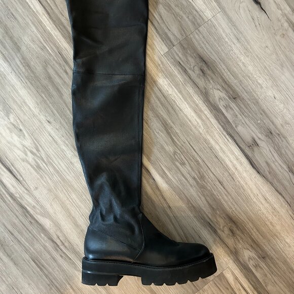 Stuart Weitzman Lowland Ultra Lift Over the Knee Boots size 10 - Picture 6 of 7